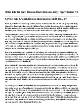 Phân tích Tư cách Mõ của Nam Cao siêu hay - Ngữ văn lớp 10