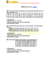 Phiếu bài tập ôn ở nhà môn Toán lớp 7 - số 1