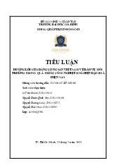 Đề cương môn đường lối đảng cộng sản việt nam- Trường Đại học bách khoa - Đại học đà nẵng.