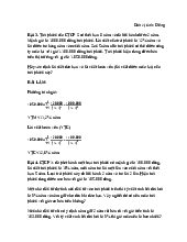 Tài liệu sưu tầm Trái phiếu cổ phiếu