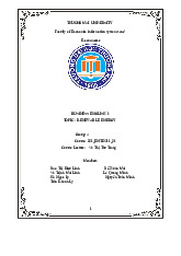 Renewable Energy | Bài thảo luận tiếng anh thương mại