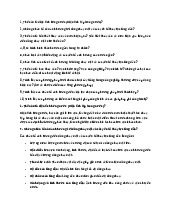 Đáp án Các vấn đề về nước và kiểm soát lũ môn Thủy văn & tài nguyên nước | Trường Đại học Thủy Lợi