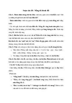 Soạn bài Nắng đã hanh rồi - Ngữ Văn 10 Chân trời sáng tạo