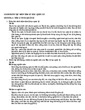 Câu hỏi ôn tập môn Tâm lý học quản lý- Trường Đại học Lao động - Xã hội