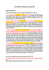 Câu hỏi ôn tập môn Lịch sử Đảng | Trường Đại học Thủy Lợi