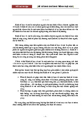 Đề cương môn kinh tế vi mô- Trường Đại học bách khoa - Đại học đà nẵng.