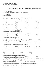 Ôn tập giữa kì 1 Toán 7 năm 2024 – 2025 trường THCS Ngọc Thụy – Hà Nội