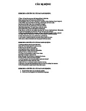 Bai tap va key ve cau bi dong dac biet