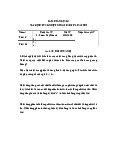 Xác định tỷ số nhiệt dung phân tử chất khí | Báo cáo thí nghiệm môn thí nghiệm vật lý 1 Trường Đại học sư phạm kỹ thuật TP Hồ Chí Minh