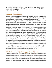 Tìm hiểu về nhân sinh quan, triết lý nhân sinh trong quan niệm của Đạo Phật