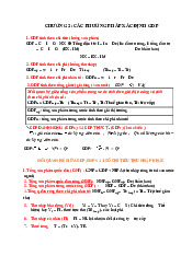 Bài Tập Kinh Tế Vĩ Mô - Chương 2: Phương Pháp Xác Định GDP | Đại học Kinh tế kỹ thuật công nghiệp