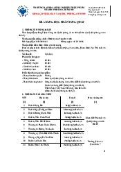 Đề cương học phần tổng quát - Giáo Dục Quốc Phòng-An Ninh | Đại học Công nghiệp Thực phẩm Thành phố HCM