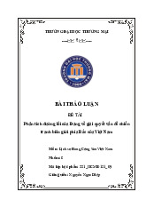 Phân tích đường lối của Đảng về giải quyết vấn đề chiến tranh biên giới phía Bắc của Việt Nam | Bài thảo luận Lịch sử Đảng Cộng sản Việt Nam