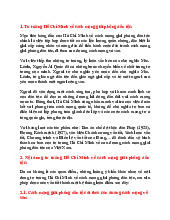 Bài tập tư tưởng Hồ Chí Minh | Trường Đại học Luật, Đại học Quốc gia Hà Nội