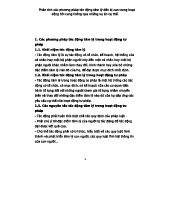 Phân Tích PP Tác Động Tâm Lý Đến Bị Can Trong Hỏi Cung (Luật Hình Sự)