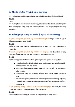 Soạn bài Ý nghĩa văn chương | SGK Ngữ Văn 9 Chân trời sáng tạo (Tập 1)