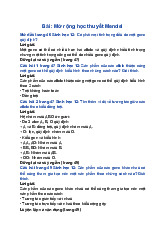 Giải SGK Sinh học 12 Kết nối tri thức Bài 9: Mở rộng học thuyết Mendel