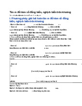 Tìm m để hàm số đồng biến, nghịch biến trên khoảng - Toán 12