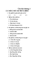 Câu hỏi trắc nghiệm Mác-Lênin I: Chương I và II | Kinh tế chính trị Mác - Lênin | Đại học Tôn Đức Thắng
