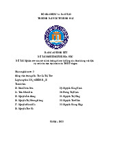 Nghiên cứu các yếu tố ảnh hưởng đến sự hài lòng của khách hàng với dịch vụ mua sắm trực tuyến trên sàn TMĐT Shopee | Bài thảo luận Phương pháp nghiên cứu khoa học