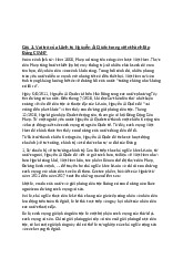 Ôn tập môn LSĐ/ Trường đại học Nguyễn Tất Thành