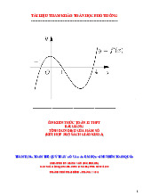 Ôn kiến thức, luyện kỹ năng bài giảng tính đơn điệu của hàm số
