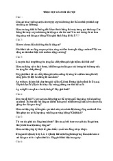 Tổng hợp câu hỏi ôn tập môn Kinh tế vĩ mô | Trường đại học kinh doanh và công nghệ Hà Nội