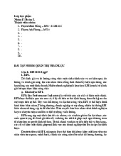 Phân Tích KPI và Ứng Dụng BSC Trong Quản Trị Nhân Lực | Môn Quản trị nhân lực - Đại học Kinh Tế Quốc Dân