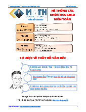 Hệ thống khóa học IMO Toán  - Toán rời rạc | Đại học Hoa Sen
