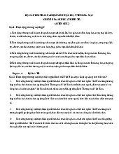 Đề thi trắc nghiệm có đáp án môn Luật thương mại  | Trường đại học kinh doanh và công nghệ Hà Nội