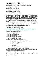 Pháp luật đại cương - Pháp luật đại cương (SSH1170) | Trường Đại học Bách khoa Hà Nộ