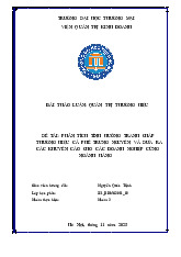 Nghiên cứu cơ sở pháp lý về bảo hộ nhãn hiệu tại Mỹ, diễn biến vụ tranh chấp, các biện pháp xử lý và tác động đối với thương hiệu Trung Nguyên | Bài thảo luận quản trị thương hiệu