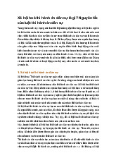 Xã hội hoá thi hành án dân sự là gì? Nguyên tắc của luật thi hành án dân sự