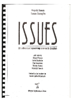 Issues A Course Book for Advanced Level English Language Turner