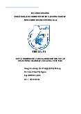NGHIÊN CỨU VÀ DỰ BÁO THỊ TRƯỜNG VỀ SẢN PHẨM: NƯỚC GIẢI KHÁT COCA-COLA VIỆT NAM | Đại học Kinh tế Kỹ thuật Công nghiệp