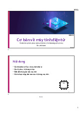 CMP1074 Bài Giảng 1: Kiến Trúc Máy Tính Cơ Bản. CMP1074 Bài Giảng 1: Kiến Trúc Máy Tính Cơ Bản