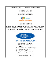 Phân Tích Xuất Nhập Khẩu Cà Phê Tại Intimex | Môn Logistics - Trường Cao đẳng Thực hành FPT