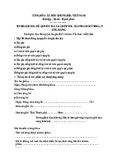 TỜ KHAI ĐĂNG KÝ QUYỀN TÁC GIẢ ĐỐI VỚI: TÁC PHẨM MỸ THUẬT ỨNG DỤNG