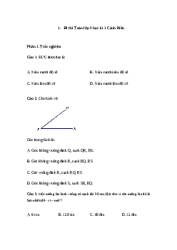 Đề thi Toán lớp 3 học kì 1 - Đề 2 | Cánh Diều năm 2023 - 2024