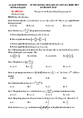 Đề minh họa chọn học sinh giỏi Toán 12 năm 2024 – 2025 sở GD&ĐT Vĩnh Phúc