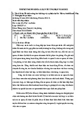Tổ chức công tác hội họp và sự kiện tại Sở Nội vụ. Trường đại học Nguyễn Tất Thành
