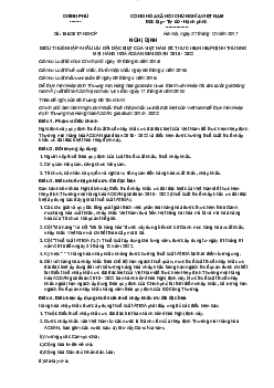 Nghị định Chính phủ về Thương mại quốc tế