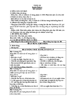 Giáo án buổi 2 Toán 2 sách Cánh diều (Cả năm) | Tuần 28