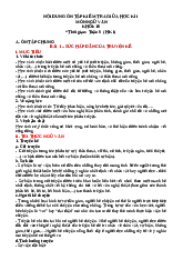 Đề cương ôn tập kiểm tra giữa học kỳ 1 – Ngữ văn 10 – THPT Đức Trọng năm học 2025 - 2026