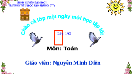 Giáo án điện tử Toán 1 Chân trời sáng tạo : Đơn vị đo độ dài