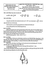 Đề cuối học kì 1 Toán 9 năm 2024 – 2025 trường THCS Nguyễn Du – TP HCM