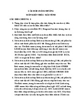 Câu hỏi cuối chương  môn Kiến trúc máy tính | Trường đại học Mở Hà Nội