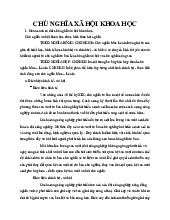 Tổng Quan về Chủ Nghĩa Xã Hội Khoa Học và Lịch Sử | Môn Chủ nghĩa xã hội khoa học - Đại học Sư Phạm Hà Nội