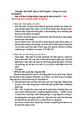 Đề cương Môn Luật Hiến Pháp | Trường Đại học Luật Hà Nội