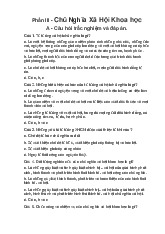  Đề cương môn Chủ nghĩa xã hội khoa học  - trường đại học kinh tế- tài chính thành phố Hồ chí minh